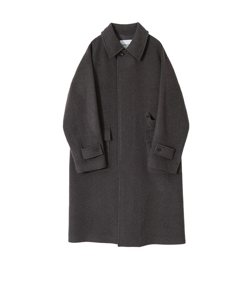 HORLISUN Winterport Wool Coat Spain Olive