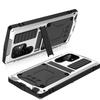 Case for Samsung S26 S25 Edge S23 S24 S21 Ultra S20 Plus Heavy Duty Metal Aluminum Shockproof Cover Screen Protector Kickstand
