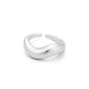 Enuff (silver 925) Fluid Wave Ring_matt