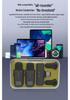 Dual Wireless Lavalier Mic Set with Magnetic Connection, Battery Display, Charging Case, Noise Reduction, Ideal for Live Streaming & Recording