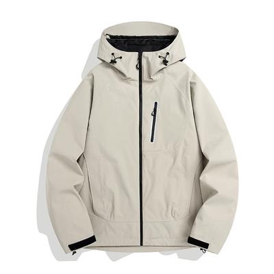 Outdoorjacke für Herren und Damen, Drei-in-Eins Winddicht und Wasserdicht Paar-Bergsteigerjacke