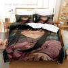 Spy Family Yor Forger Bettwäsche-Set Einzelbett-Set Doppelbett-Set Queen Kingsize-Bett-Set für Erwachsene Jungen Schlafzimmer Bettbezug-Sets Anime-Bettlaken