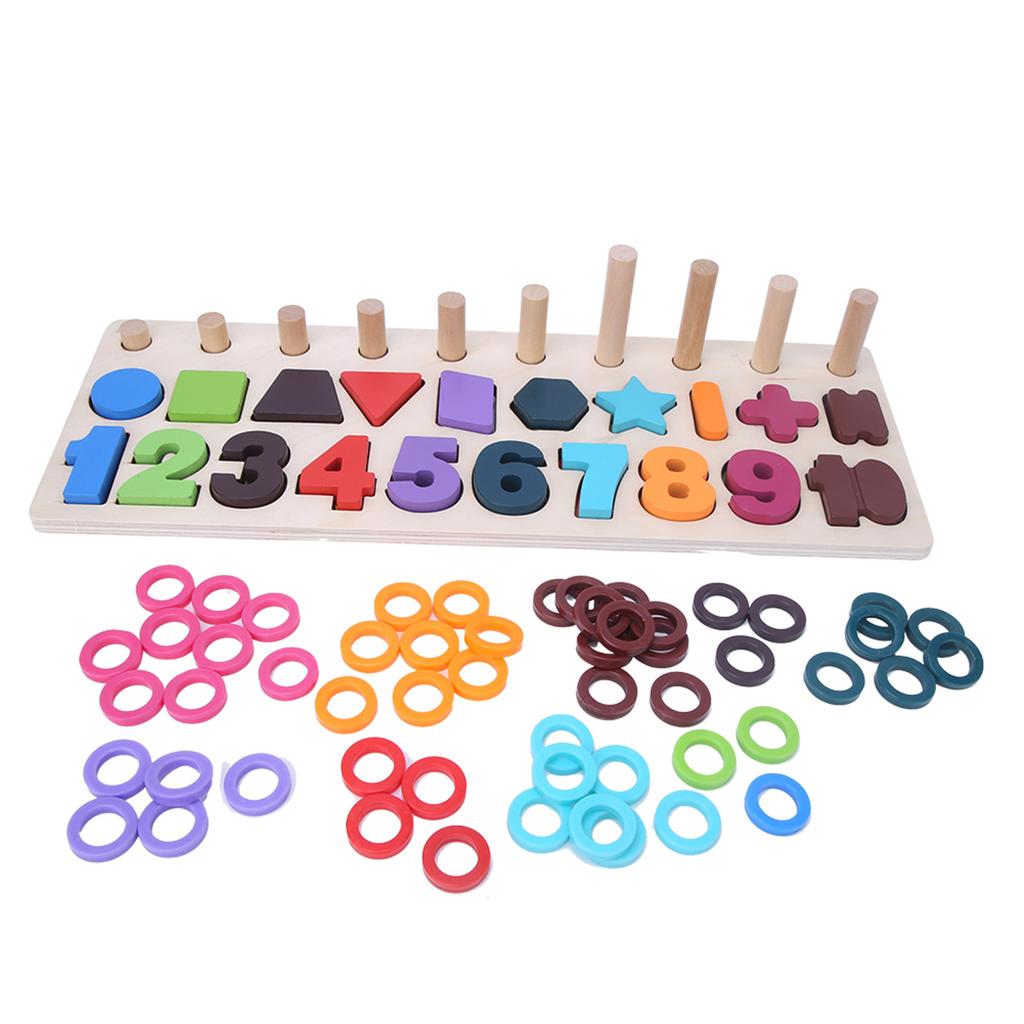 3in1 Intelligent Children Matching Puzzle Early Education Block Matching Puzzles Kid Toy