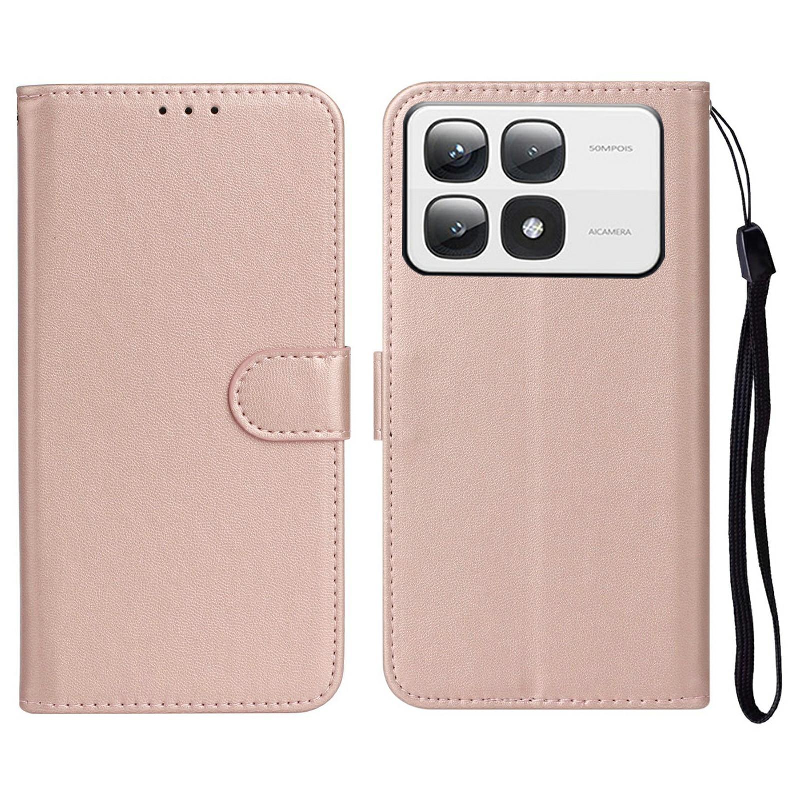 For Xiaomi 14T Pro Case PU Leather Flip Phone Cover Wallet Card Slot Holder A