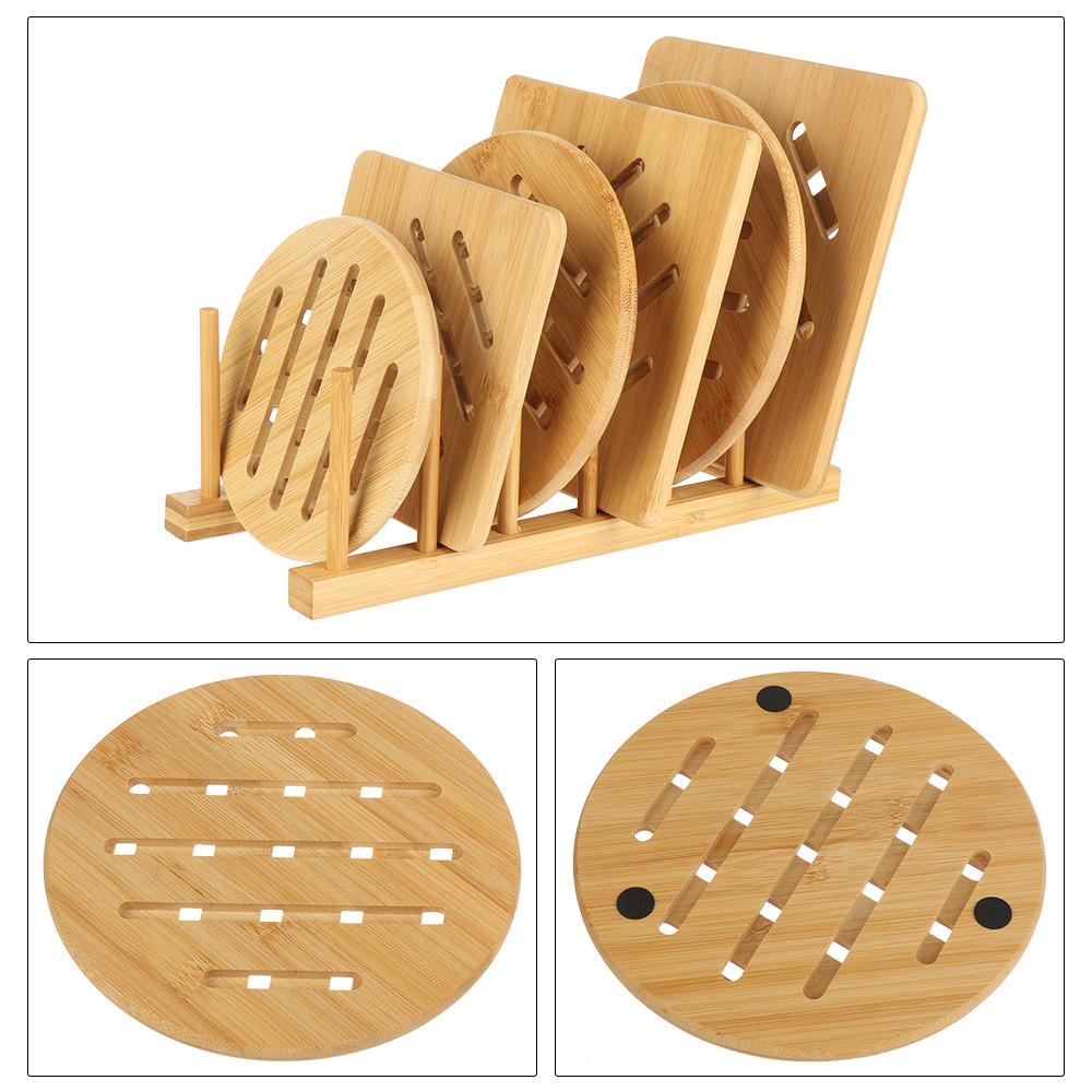 

Подставки для посуды Подставка для посуды Теплозащита Теплоизоляция Бамбуковый коврик Подставка для столовых приборов Настольный коврик Стеллаж для хранения