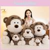 Janis Monkey Plush Toy Soft Stuffed Animal With Pp Cotton Filling For Kids Gift Special Characters Included