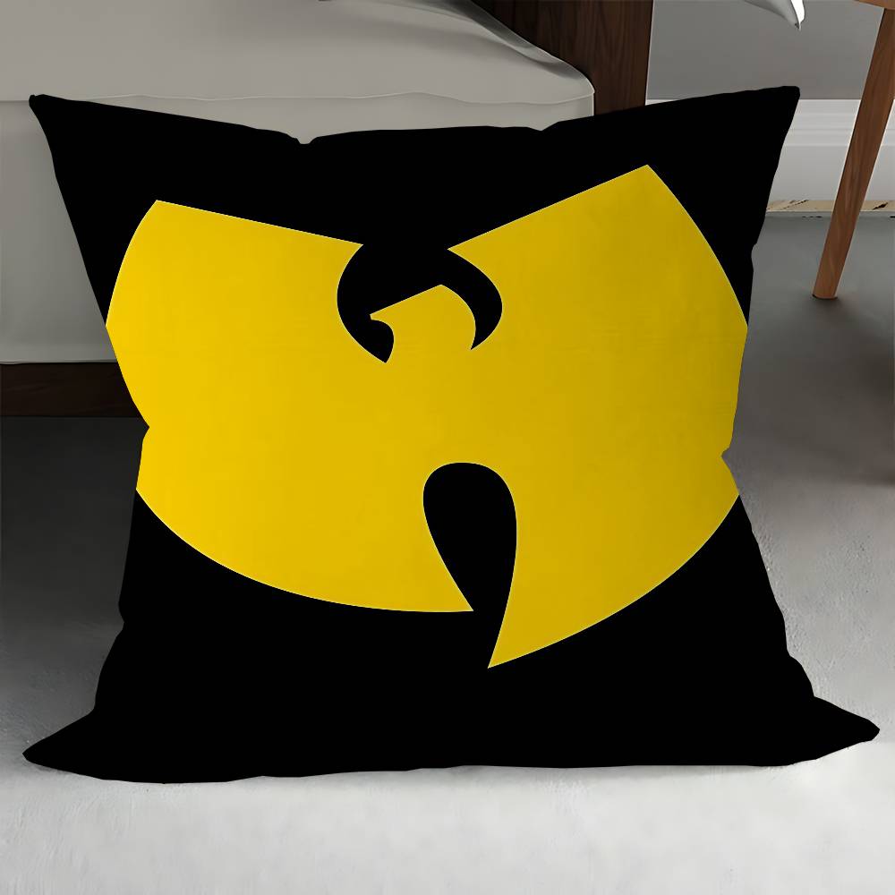 Art W-Wu T-Tang Clan Maple Cushion Cover Inches Farmhouse Decor Home Throw Pillow Covers For Couch Decorations