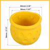 Universal Trailer Hitch Ball Cover Waterproof Dustproof 50mm ID Yellow for Car Truck RV Boat Auto Replacement Parts