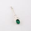 Chrome Diopside Gemstone 925 Sterling Silver Boho Jewelry Handmade Pendant 1.79" PP-60-9