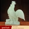 Prosperous Golden Rooster Ornament: Zodiac Rooster Display for Living Room or Office