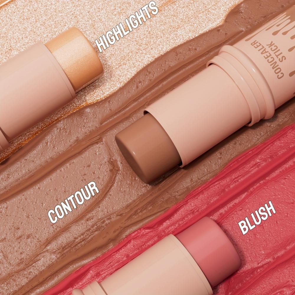 Professional Highlight Contour Makeup Set for Dewy Glowing Look