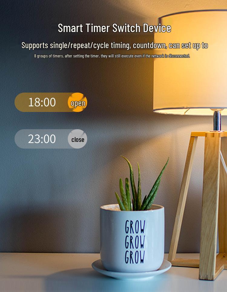 YiWeiLian WiFi Smart Switch: Remote Control Timer and On/Off Functionality