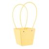 1pcs New Colored Waterproof Kraft Paper Handbag Handheld Gift Snack Bouquet Handbags Festival Flower Gift Packaging Handbag