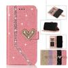 Bling Glitzer Klapp Leder Handyhülle Für iPhone 15 14 13 12 11 Pro Max XR XS X SE 2020 7 8 Plus Portemonnaie Handyhülle Ständer Capa