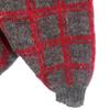 ICEWEAR 80s Vintage Wool Check Long Sleeve V Neck Knit S Gray Sweater Men's Used