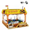 1099PCS Ideas Bumper Cars Building Blocks Set, Street View Amusement Park Model JD037 Educational Magnetic Toys Children’s Gift