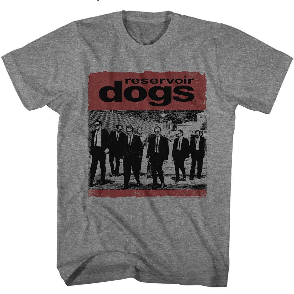 Reservoir Dogs Red Movie Logo Criminals Walking In Alley Men T Shirt XL