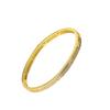 Creative Simple Geometric Buckle Bracelet Women's Stone High-end Bracelet