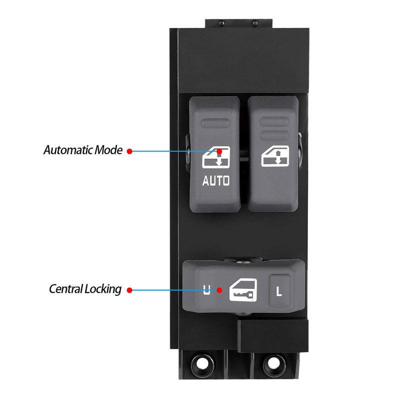Front Left Auto Electric Power Window Control Switch for GMC Sierra 1500 2500 3500 2001 2002 15054161 15753934 Car Accessories