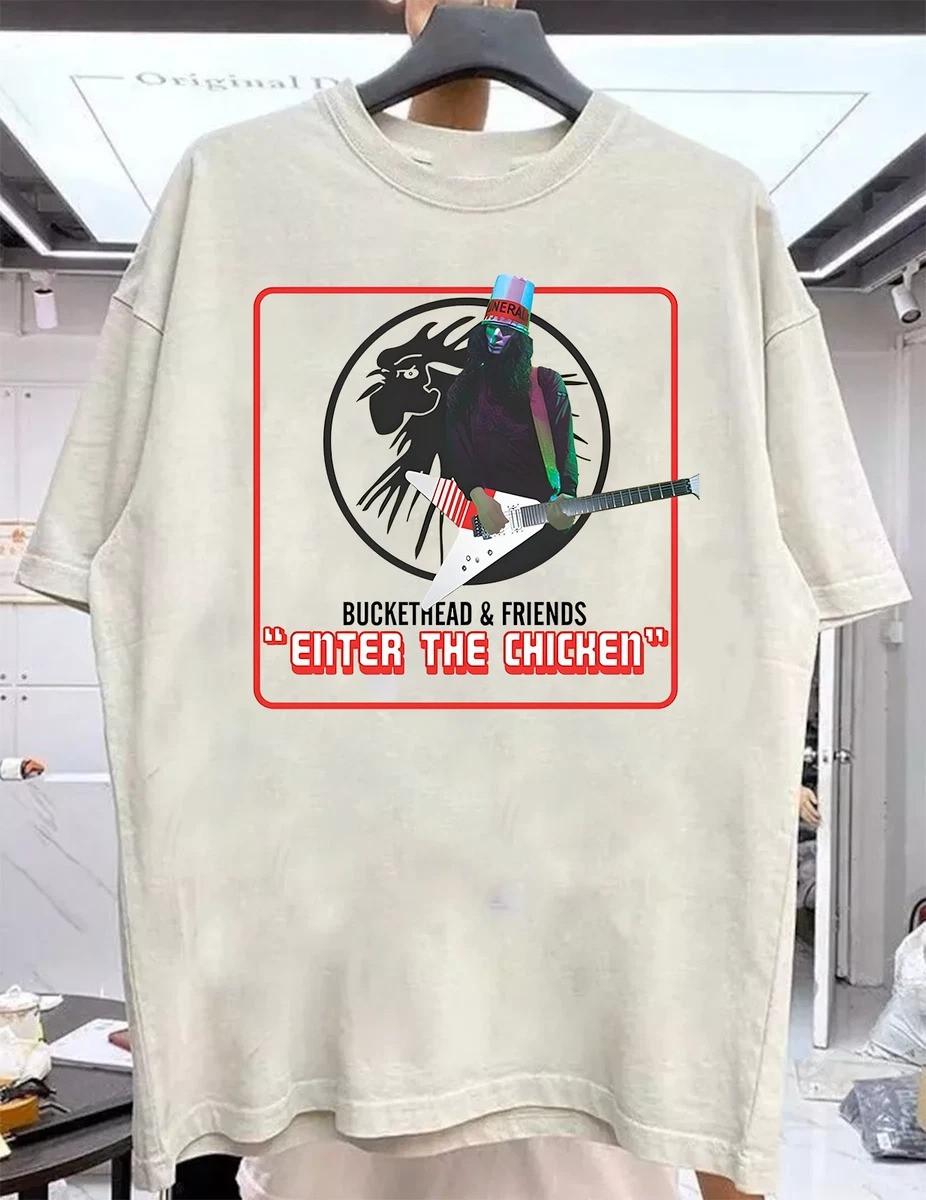Inspired Buckethead Splatters 5 Short Sleeve Beige Shirt S to 5XL SG965 S разноцветный