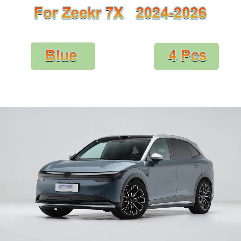 Geverfd Voor Zeekr 7X Accessoires 2025 CX1E 2024-2026 4 STKS Voorste Spatborden Spatlappen Achter Spatborden Wielen Auto Accessoires