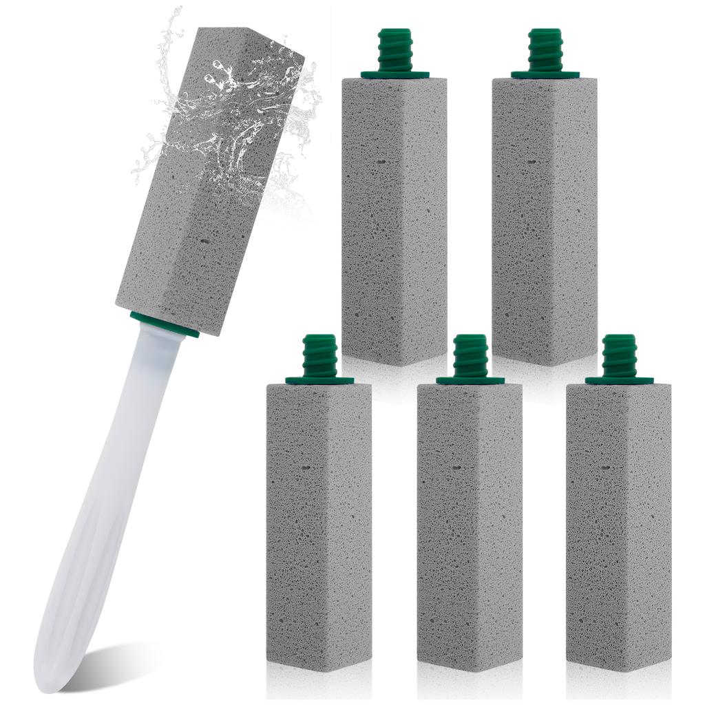 10PC Pumice Stone Toilet Bowl Cleaner Deep Decontamination Multipurpose Cleaning Brush Tile Sink Bathtub Stain Remove Clean Tool