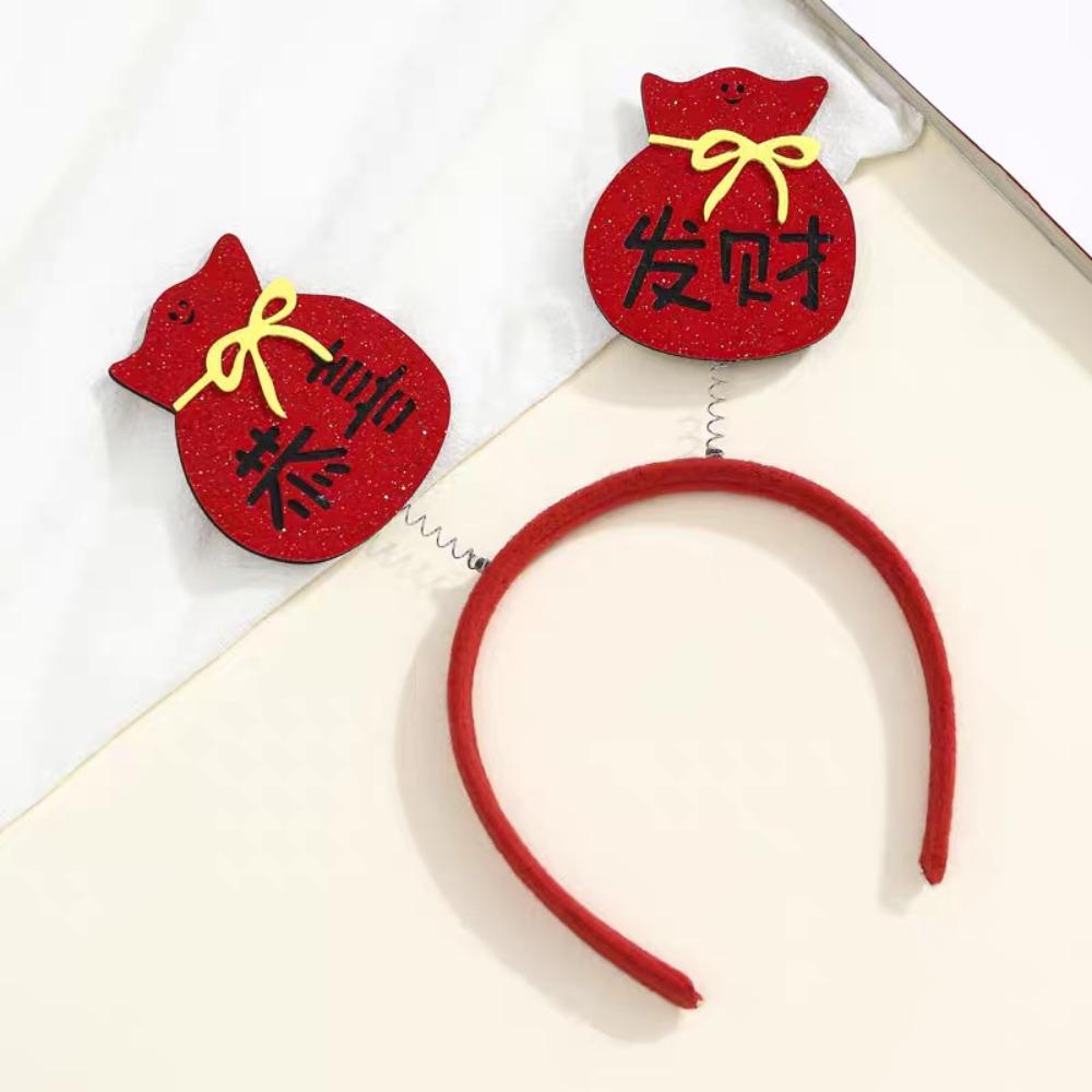 Adults Kids New Year Hair Hoop Felt Snake Hairband Cute 2025 Headband  Prom Props