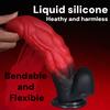 Extra Large Silicone Dildo with Anal Plug - Realistic Giant Penis Toy for Advanced Users, Stretching Adult Sex Toy for Men & Women
