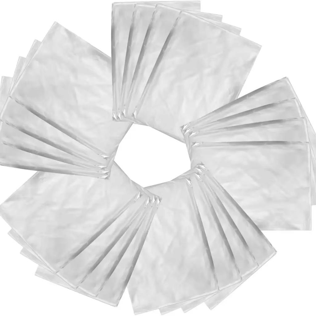 50PCS Disposable Plastic Sheeting for Body Wrap Used Inside a Far Infrared Sauna Blanket Sauna Bag Tool Relieve Stress 83x47inch