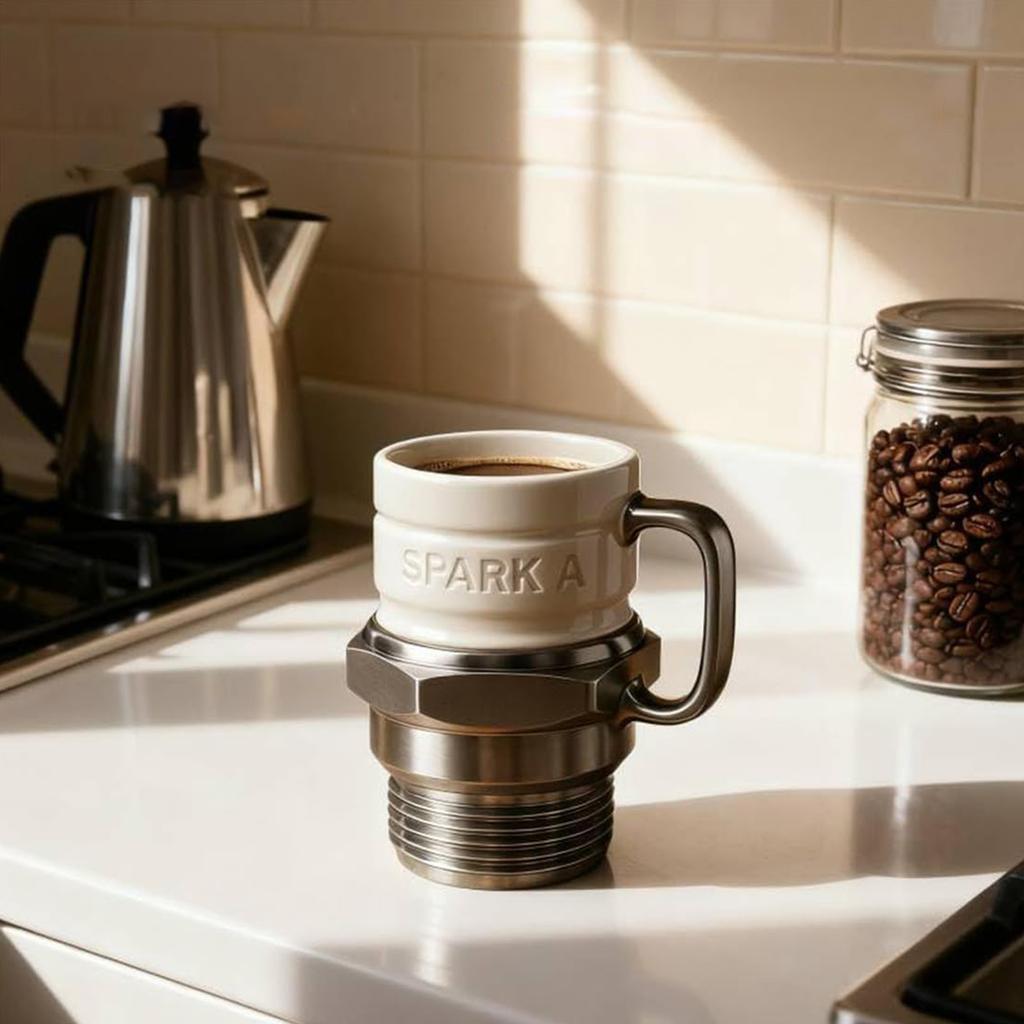 Industrielle Kaffeetasse Neuheit Auto-Thema Trinkgeschirr Automobil-Thema Kaffeetasse Einzigartige Geschenke für Autofans