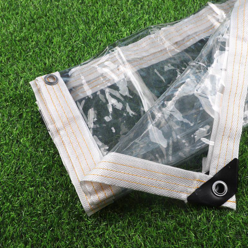 0.35mm Thickened PVC Tarpaulin Outdoor Garden Plant Support Rainproof Cover Pergola Canopy Windows Windbreak Waterproof Tarp DIY