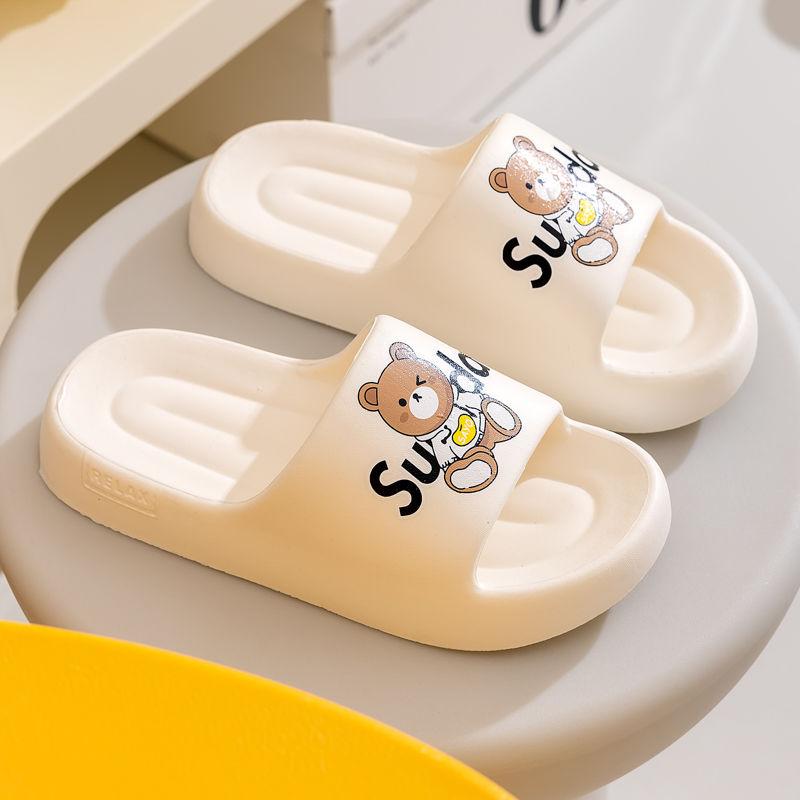 

Новые летние тапочки из ЭВА для женщин, пляжные сандалии на толстой нескользящей подошве, модные повседневные домашние тапочки 35-40