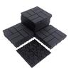 Suelo de Plástico Compuesto para Exteriores de Encastre 30x30 para Jardín/Balcón