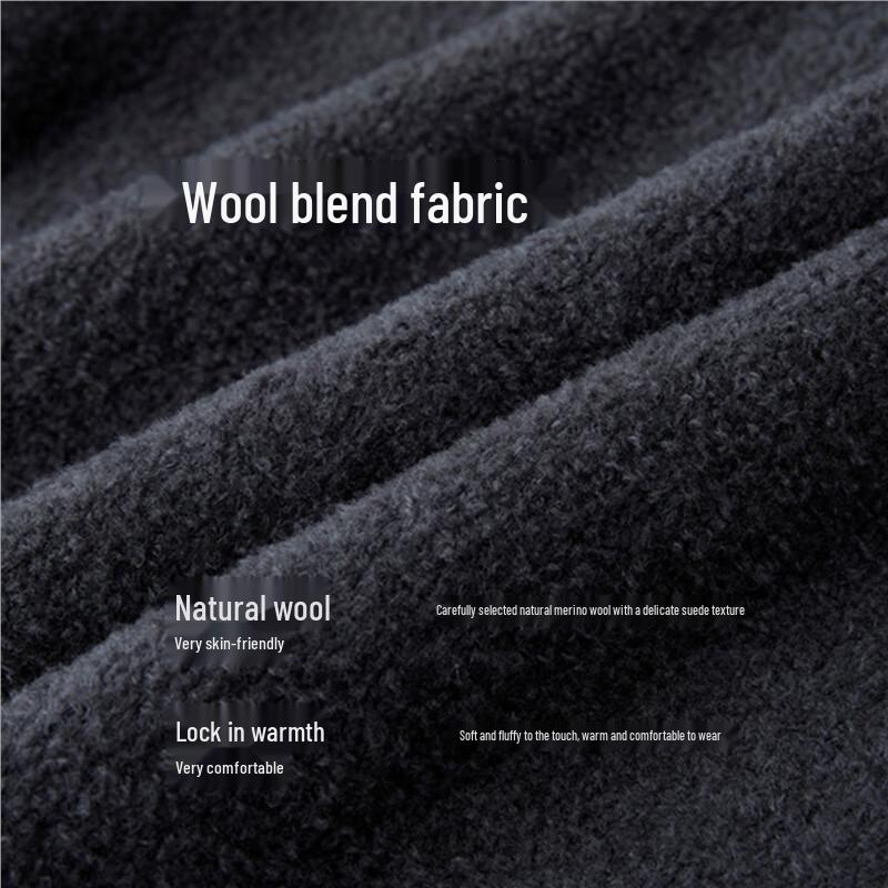 GIORDANO CONCEPTS Women's Crew Neck Embroidered Loose Wool Pullover