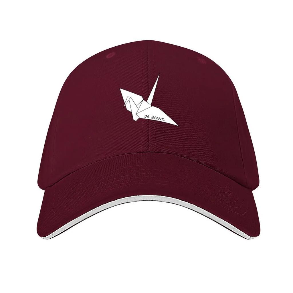 Be Brave Baseball Cap Sun Caps Sun Hat Beach Outing Vintage Unisexs Womens