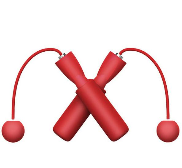 Weighted Cordless Skipping Rope with 32CM Small Ball for Adults & Kids