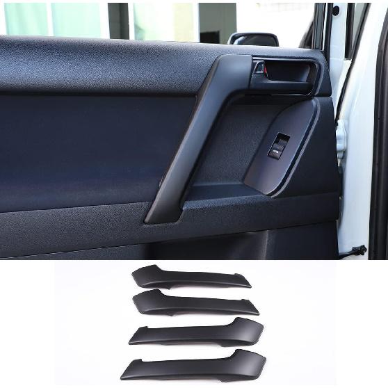 Fit for Toyota Land Cruiser Prado FJ150 150 2010-2018 ABS Inner Door Handle Cover, Car Interior Door Handle Protection Trim Cover, 4PCS (Pine Wood