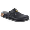 Birkenstock Boston ESD Leather Size Cm Clog, Men's, Black, 26.0