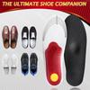 Women Men High Arch Support Flatfoot Orthopedic Insoles For Feet Ease Pressure Plantar Shoe Sole