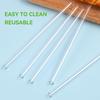 Straws for Simple Modern 40 oz Tumbler, 12.2" Extra Long Replacement Straw for Simply Modern 40oz Cups, Clear Tritan Plastic, BPA Free,Reble Drinking