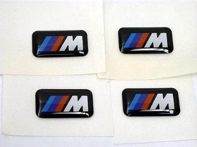 BMW / / / M Sport Wheel Emblem Badge (Set