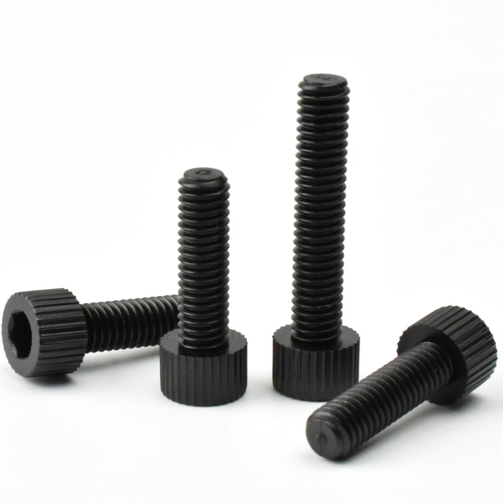 10-200 Stück Nylon Sechskantschraube M3 M4 M5 M6 M8 M10 M12 Schwarz/Weiß Sechskantkopfschraube Senkkopf Rändelkopf Isolierkunststoffbolzen