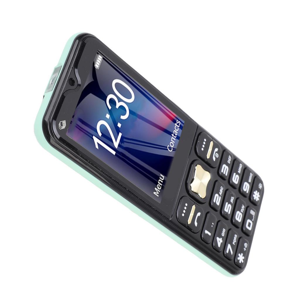 2G Unlocked Cell Phone 3600mAh Basic Mobile Phone with HD Screen Flashlight 3 SIM Card FM T798