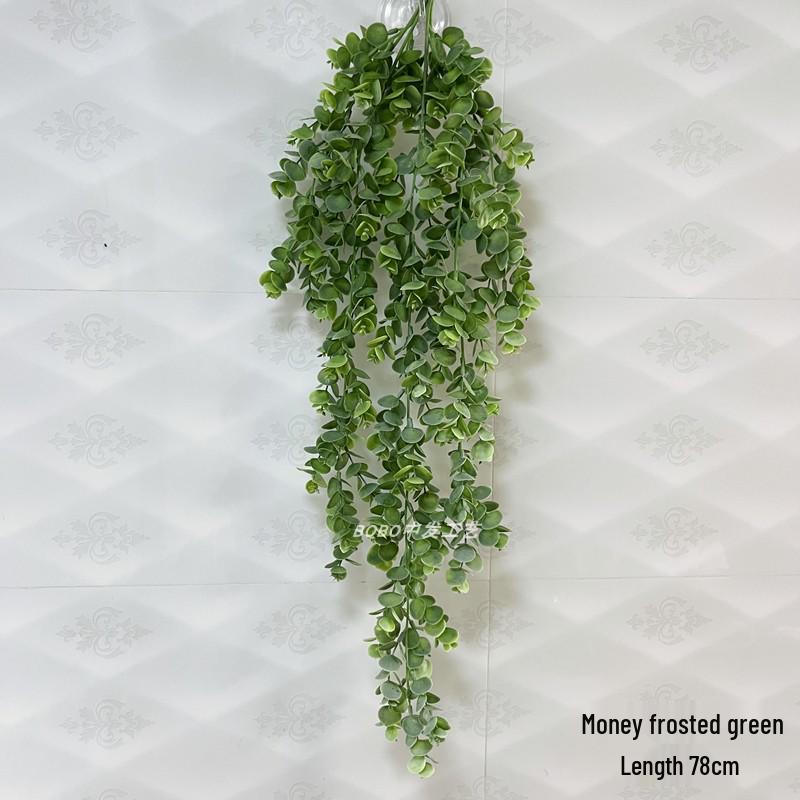 Artificial Spider Plant & Fern Hanging Decor - Trailing Green Vines for Wall & Ceiling