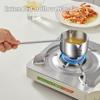 WORTHBUY 304 Stainless Steel Sauce Spoon Anti Scalding Long Handle Hot Oil Spoon Soup Ladle Multifunctional Kitchen Tableware