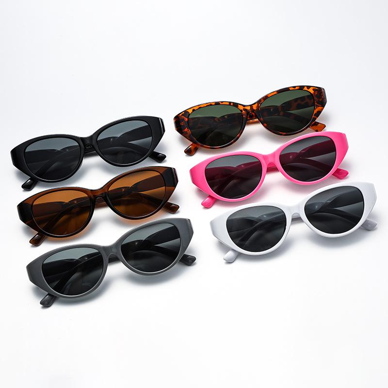 4741 Cat'S Eye Twisted Personalized Glasses Leg Sunglasses, Wind Sunglasses Street Shooting Trendy Glasses