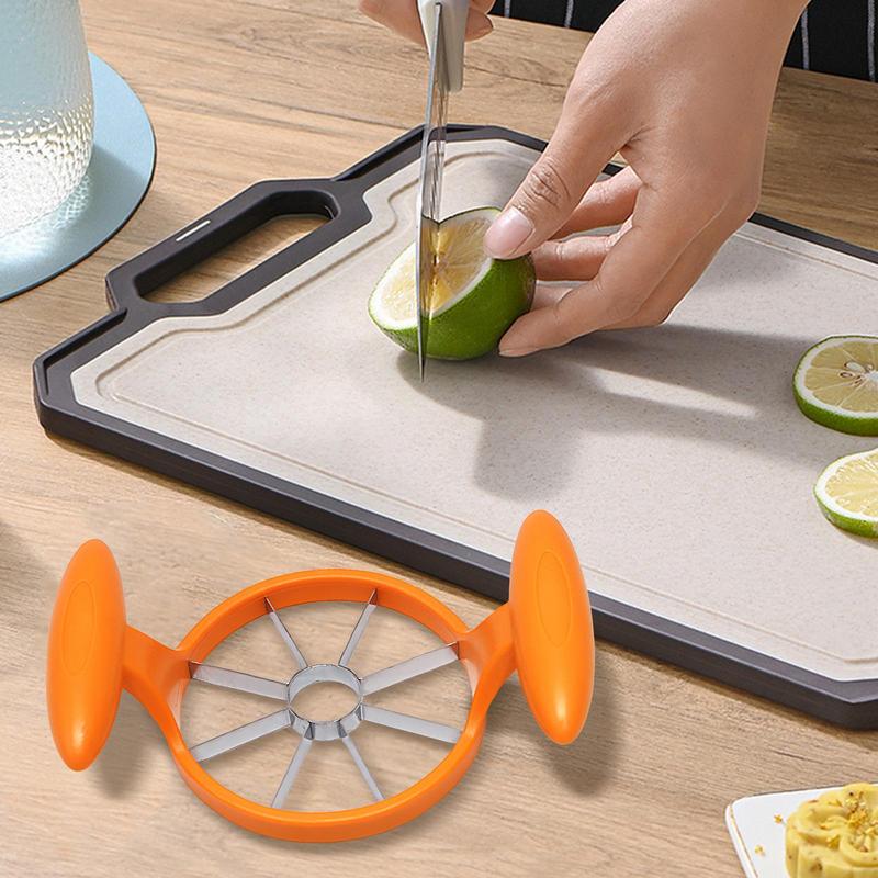 Fruit Wedger Stainless Steel Lightweight Pineapple Separator Non-Slip Grip Detachable Kitchen Gadget Manual Pear Divider For
