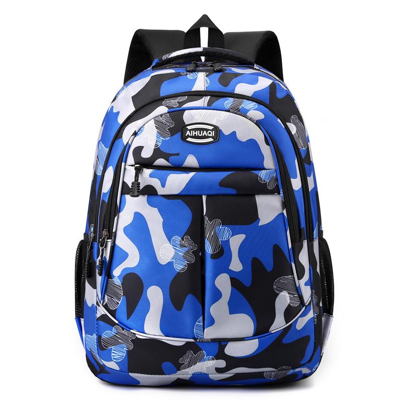 Lightweight Backpack Camouflage Backpack Primary and Junior High School Students' Schoolbag