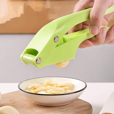 2-In-1 Multifunctional Garlic Masher Garlic Press For Kitchen Tools Accessories Sliced Garlic Grinder Manual Press Masher Tools
