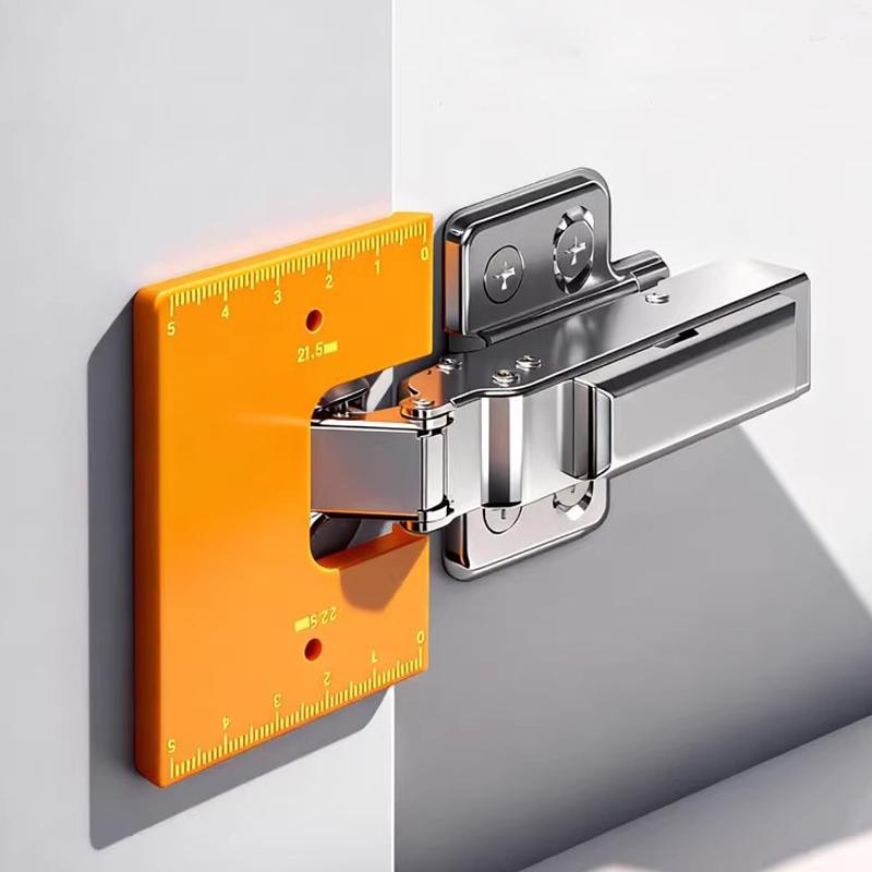 Magnetic Hinge Positioning Plates Woodworking Hinge Mounting Fixed Panel Cabinet Door Hinges Quick Installation Aid Point Tools